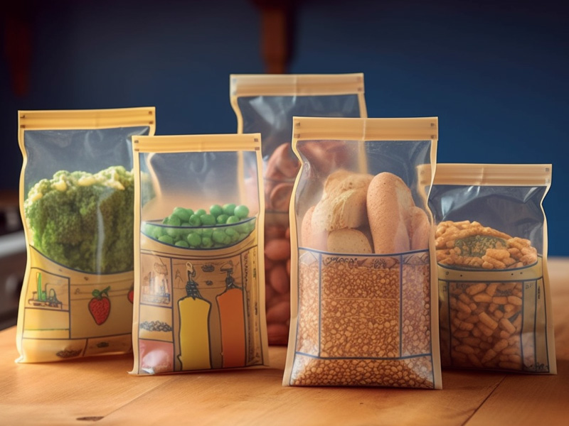 食品袋照花 食品袋照花